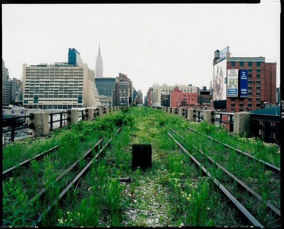 A Railroad Artifact, 30th Street, May 2000<br />Joel Sternfeld © 2000 