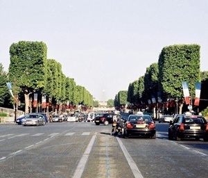 Avenue des Champs Elisées, Paris, 2006<br />Foto Ana Paula Spolon 