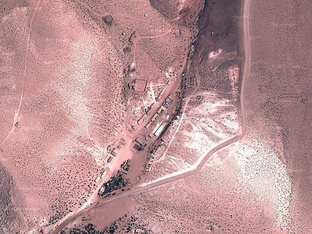 Machuca, deserto do Atacama, Chile<br />Google Maps 