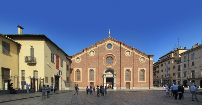 Igreja S. Maria delle Grazie, Milão<br />Foto Victor Hugo Mori 