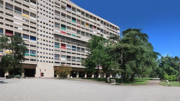 Unidade Habitacional de Marselha, 1947-1952, arquiteto Le Corbusier<br />Foto Victor Hugo Mori 