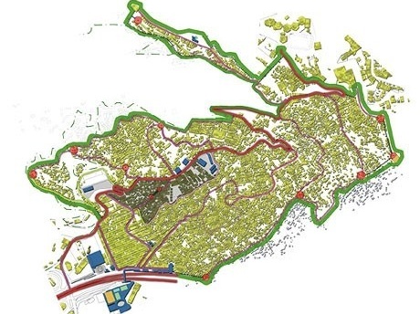 Mapa de propostas gerais<br />Imagem do autor do projeto 