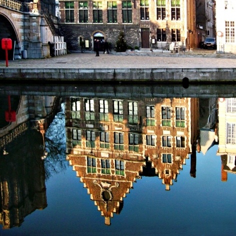Flandres, Cidade de Gent. Janeiro de 2009<br />Foto Adson Bozzi 