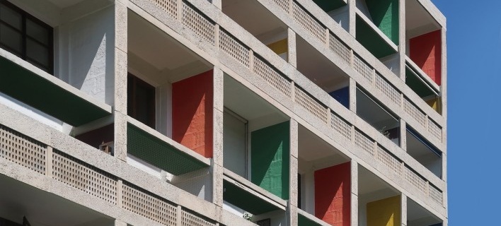 Unité d'Habitation de Marselha<br />Fotomontagem Victor Hugo Mori, 2019 