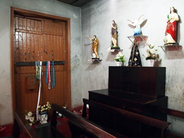 Bairro da Liberdade, São Paulo, Porta Milagrosa da Igreja dos Aflitos<br />Foto Denise Geribello 