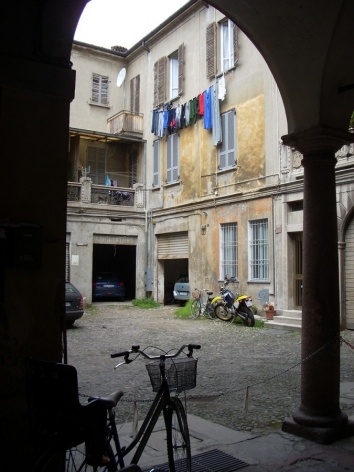 Centro histórico de Piacenza<br />Foto Montaner e Muxí 