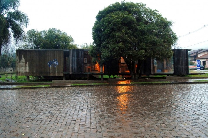 Museu do Pão, Ilópolis. Escritório Brasil Arquitetura<br />Foto André Marques e Silvia Raquel Chiarelli 