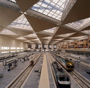 Estação Intermodal deZaragoza, 2000. Arquiteto Carlos Ferrater
