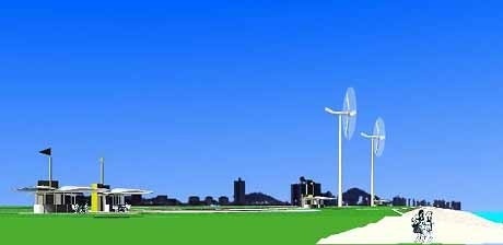Turbina Eólica<br />Imagem dos autores do projeto 