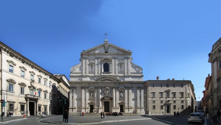 Igreja de Gesù em Roma<br />Fotomontagem Victor Hugo Mori, 2010 