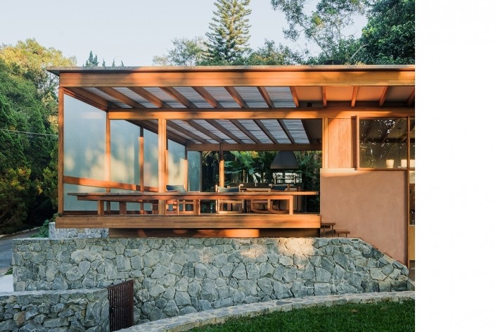 Casa dos Terraços Circulares, Cotia SP, 2020. Arquiteto Denis Joelsons<br />Foto/photo Pedro Kok 