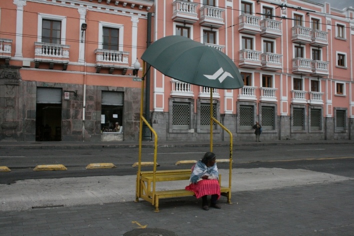 Habitante de Quito, Equador<br />Foto Silvana Romano 