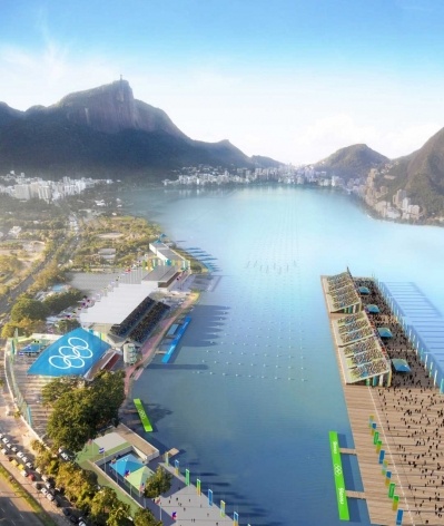 Lagoa Rodrigo de Freitas - Rowing<br />Rio 2016/BCMF Arquitetos 