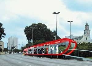 Estação de transferência. Simulação em computação gráfica <br />Imagem dos autores do projeto 