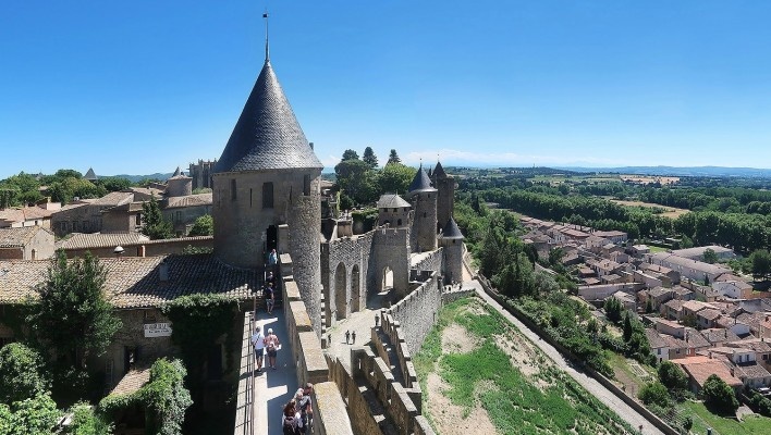 Carcassonne, França<br />Foto Victor Hugo Mori 