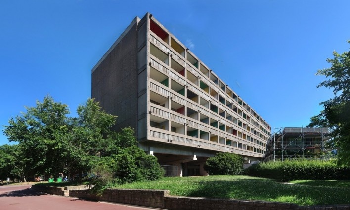 Casa do Brasil, Cidade Universitária de Paris, 1959. Arquiteto Le Corbusier<br />Foto Victor Hugo Mori 