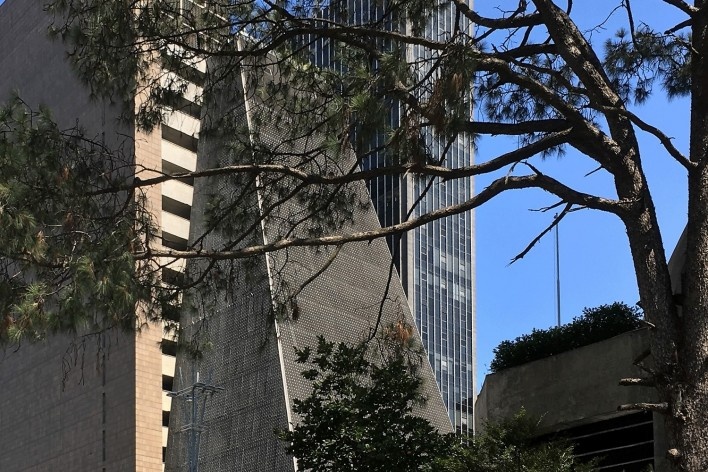 Sede da Federação das Indústrias do Estado de São Paulo – Fiesp, Avenida Paulista, São Paulo<br />Foto Abilio Guerra 