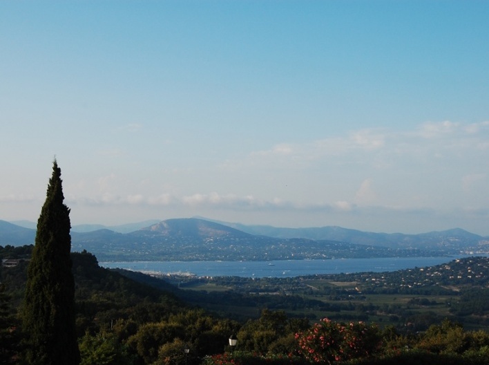 Vista desde Ramatuelle<br />Foto Marcio Cotrim 