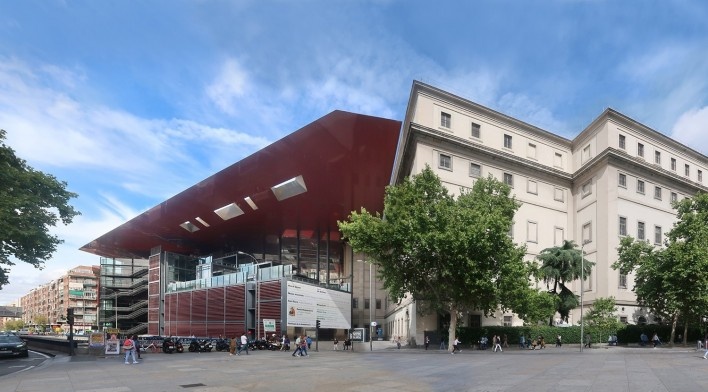 Museu Reina Sofia, Madri. Arquiteto Jean Nouvel<br />Foto Victor Hugo Mori 