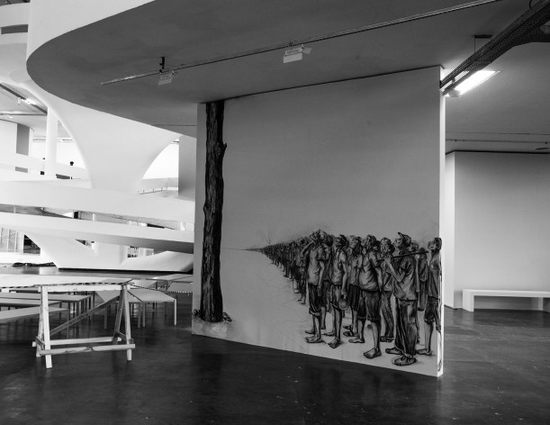 Ensaio “Bienal em montagem”<br />Foto Tommaso Protti 
