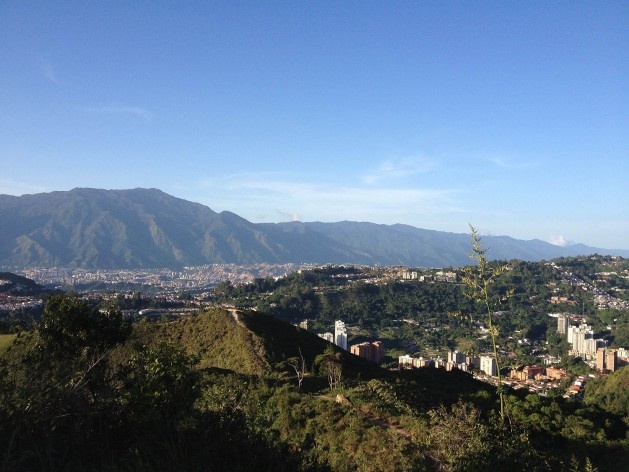 Caracas vista de El Volcán<br />Foto Luiza Bussius 