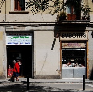 Rua do Raval em Barcelona