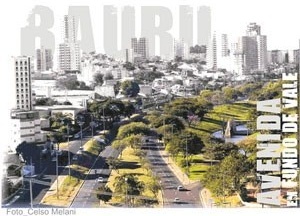 Avenida Nações Unidas<br />Imagem dos autores do projeto 