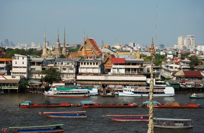 Rio Chao Phraya<br />Foto Marcio Cotrim 