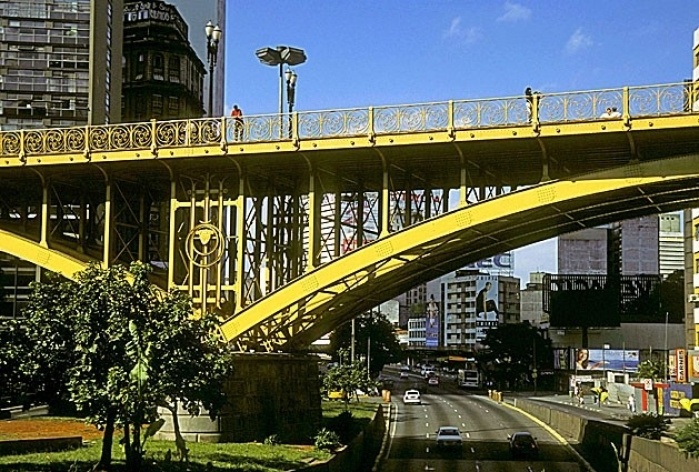 Viaduto Santa Efigênia, São Paulo<br />Foto Juca Martins 