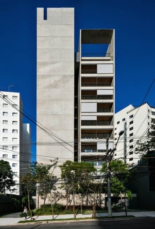 Residencial Huma Klabin, Vila Mariana, São Paulo, 2016, escritório UNA Arquitetos<br />Foto Nelson Kon 