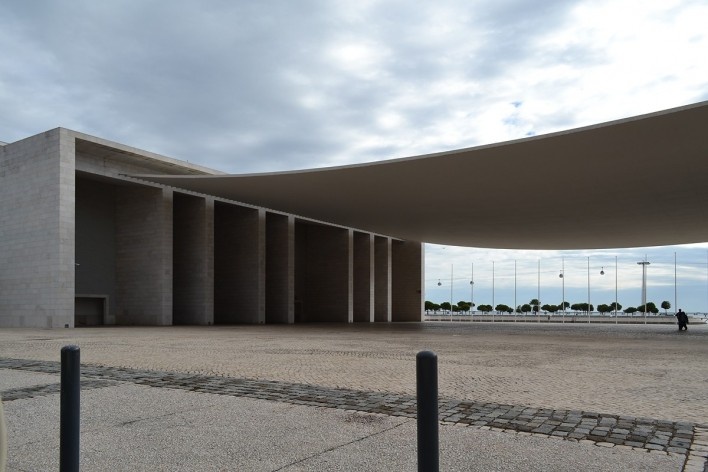 Pavilhão de Portugal para a Expo 98, Parque das Nações, Lisboa. Arquiteto Álvaro Siza<br />Foto Juliano Carlos Cecílio Batista Oliveira 