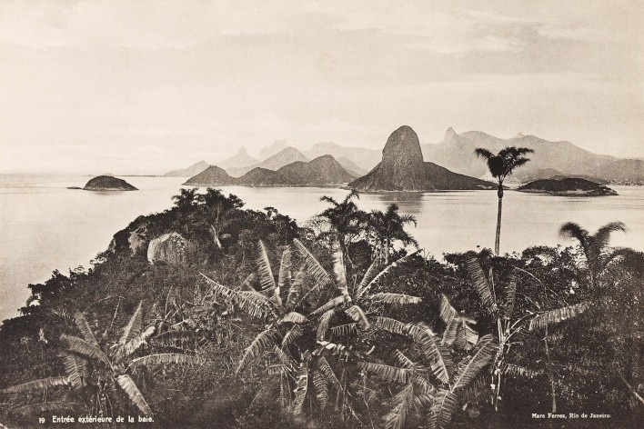 Entrada da baía, Rio de Janeiro, c. 1880<br />Foto Marc Ferrez  [Coleção Gilberto Ferrez/Acervo Instituto Moreira Salles]