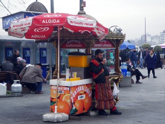Ambulante de Istambul<br />Foto Roney Cytrynowicz 