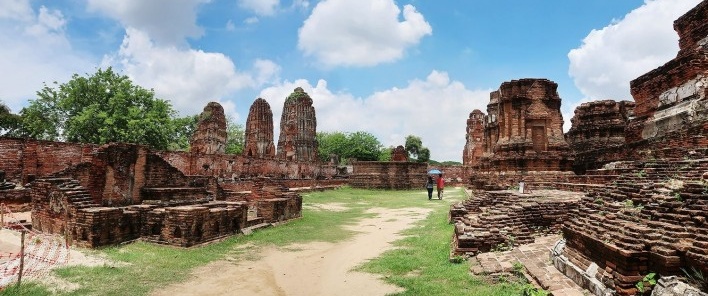 Templo de Wat Mahathat, Birmânia<br />Foto Victor Hugo Mori 