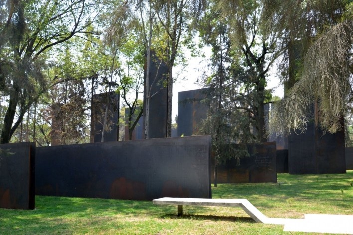 Memorial to Victims of Violence in Mexico National<br />Photo Luby Springall 