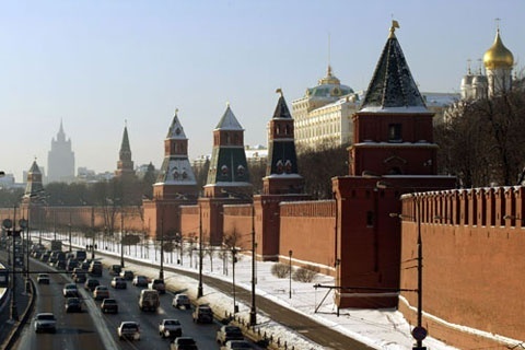 Os muros do Kremlin