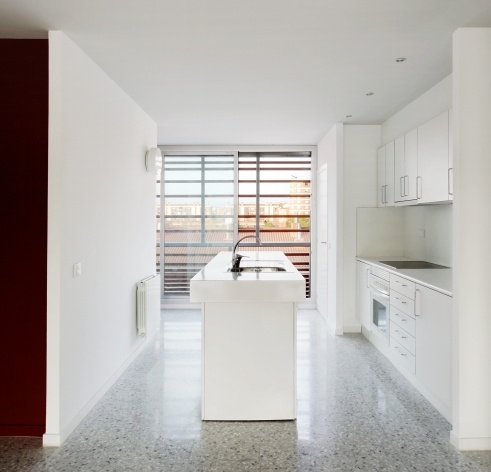 Vista interna apartamento<br />Foto Jose Hevia 