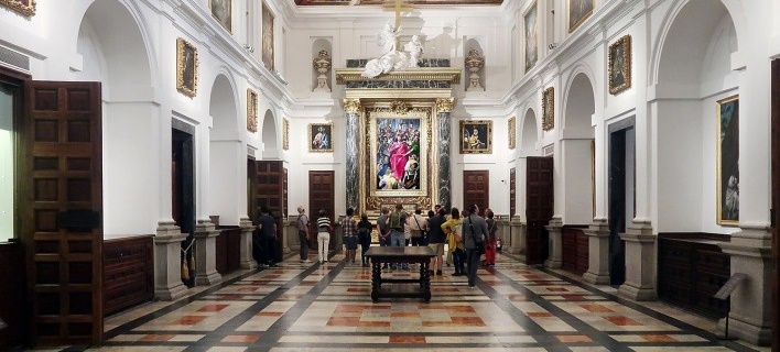 Sacristia da Catedral de Toledo, Espanha<br />Fotomontagem Victor Hugo Mori, 2019 
