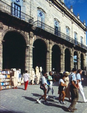 Palácio dos Capitais Generais, Praça de Armas, século 18, Havana Velha<br />Foto Roberto Segre 