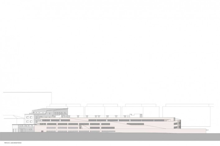 Profile C - Office Building and Parking Garage in Padua<br />Valle Architetti 