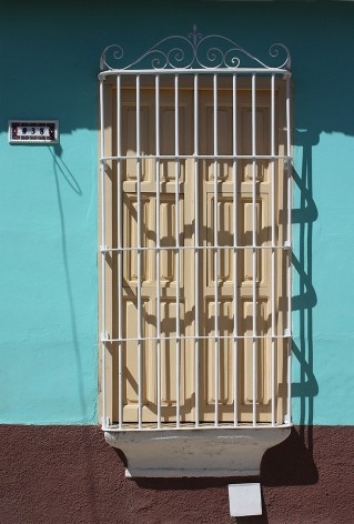 Uma das fachadas coloridas de Trinidad, Cuba, 20 abril 2014<br />Foto Victor Sena 
