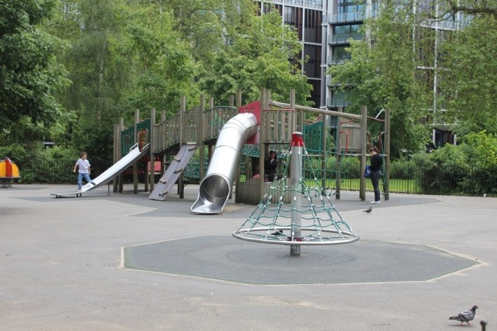 Playground no Hyde Park<br />Foto Vanessa Goulart Dorneles 