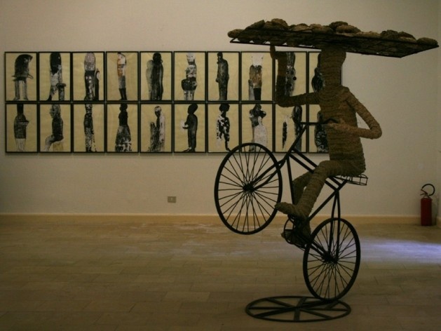 Instalação na Bienal de Veneza 2009<br />Foto Abilio Guerra 