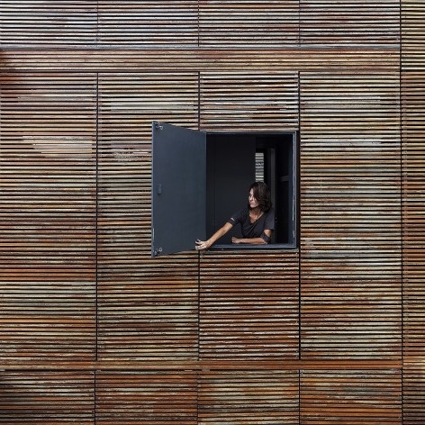 Casa Schendel, São Paulo SP Brasil, 2017. Arquitectos Marina Acayaba y Juan Pablo Rosenberg / AR Arquitetos<br />Foto Leonardo Finotti 