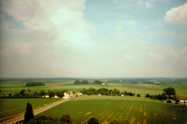 Waterloo, vista do campo de batalha. Julho de 1999<br />Foto Adson Bozzi 