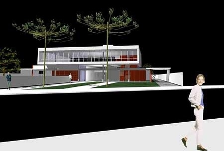 Perspectiva noturna<br />Imagem dos autores do projeto