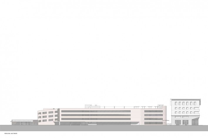 Profile B - Office Building and Parking Garage in Padua<br />Valle Architetti 