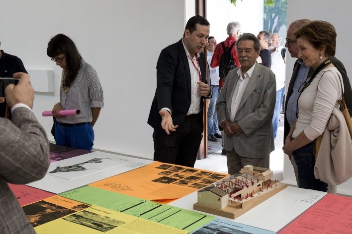 Washington Fajardo, curador, apresenta mostra brasileira para o arquiteto Paulo Mendes da Rocha, ganhador do Leão de Ouro da Bienal de Veneza 2016<br />Foto Flavio Coddou 