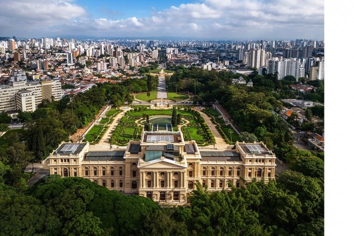 Modernização e restauro do Museu do Ipiranga, São Paulo SP, 2022. Arquitetos Eduardo Ferroni e Pablo Hereñú / H+F Arquitetos<br />Foto/photo Alberto Ricci 