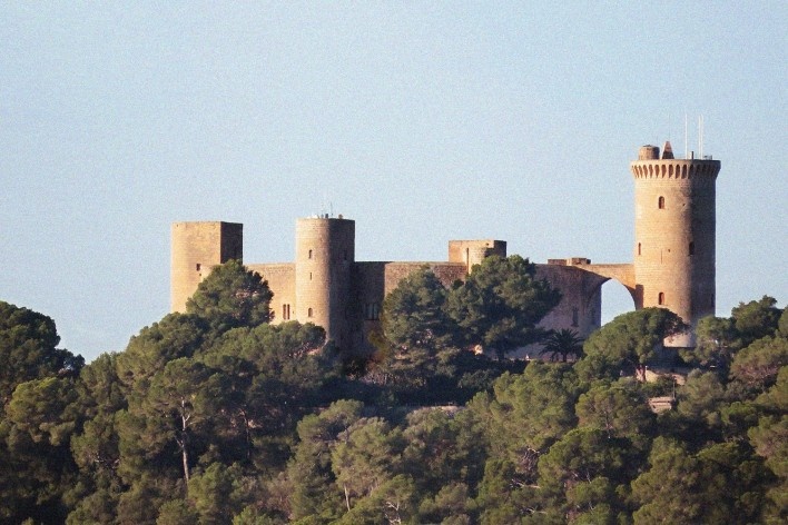 Castelo de Bellver, Palma de Maiorca, Espanha<br />Foto Victor Hugo Mori 